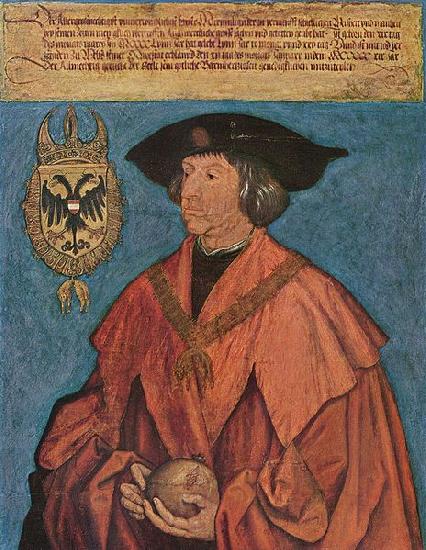 Albrecht Durer Portrat des Kaisers Maximilian I. Germany oil painting art